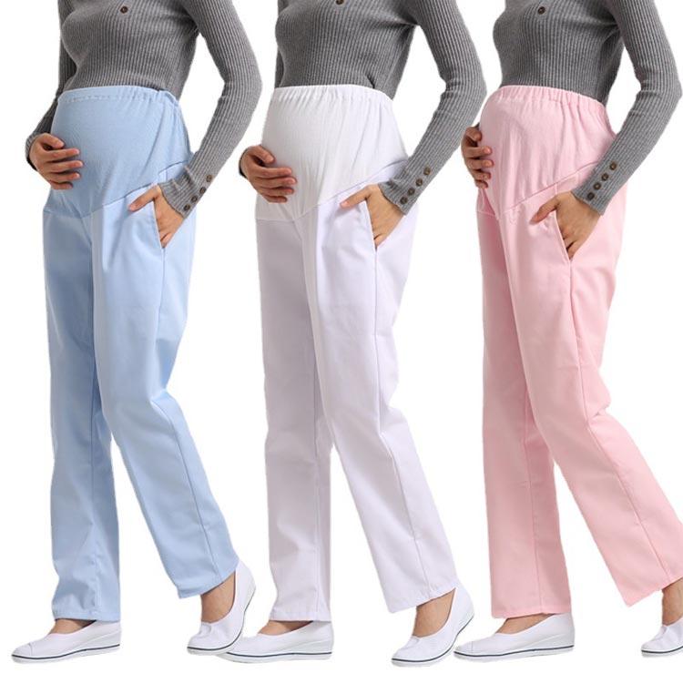 ナース 看護師 マタニティ パンツ ナースパンツ ナースウェア 白衣