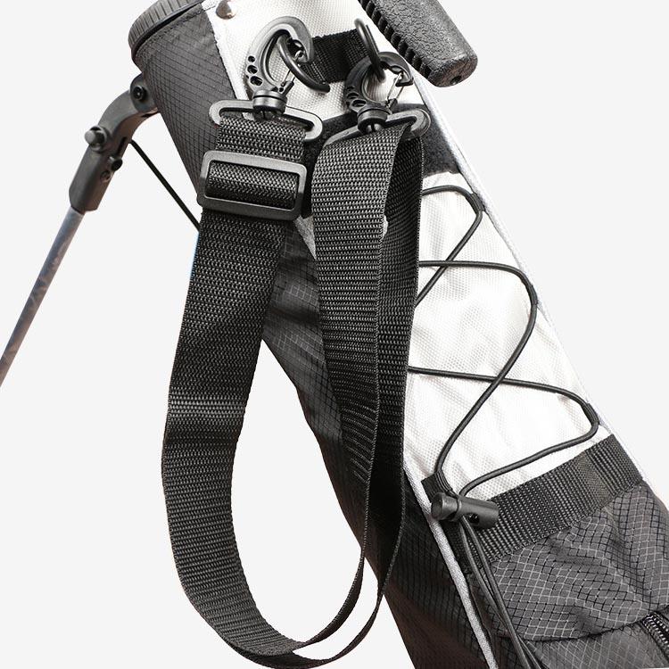 クラブケース スタンド ゴルフ ショルダーベルト フード付き キャディ