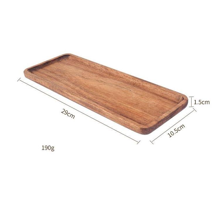 木製　トレー　2枚 木製トレー 2枚 カフェトレー ティートレー ミニトレー トレイ