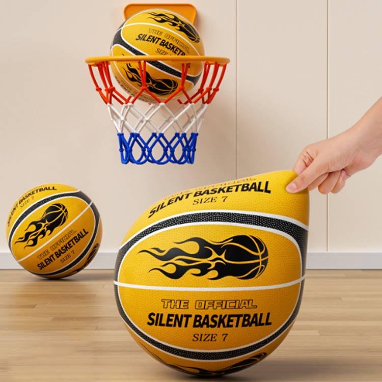 子供用ボール スポンジボール 7号 サイレントボール 布製カバー付き