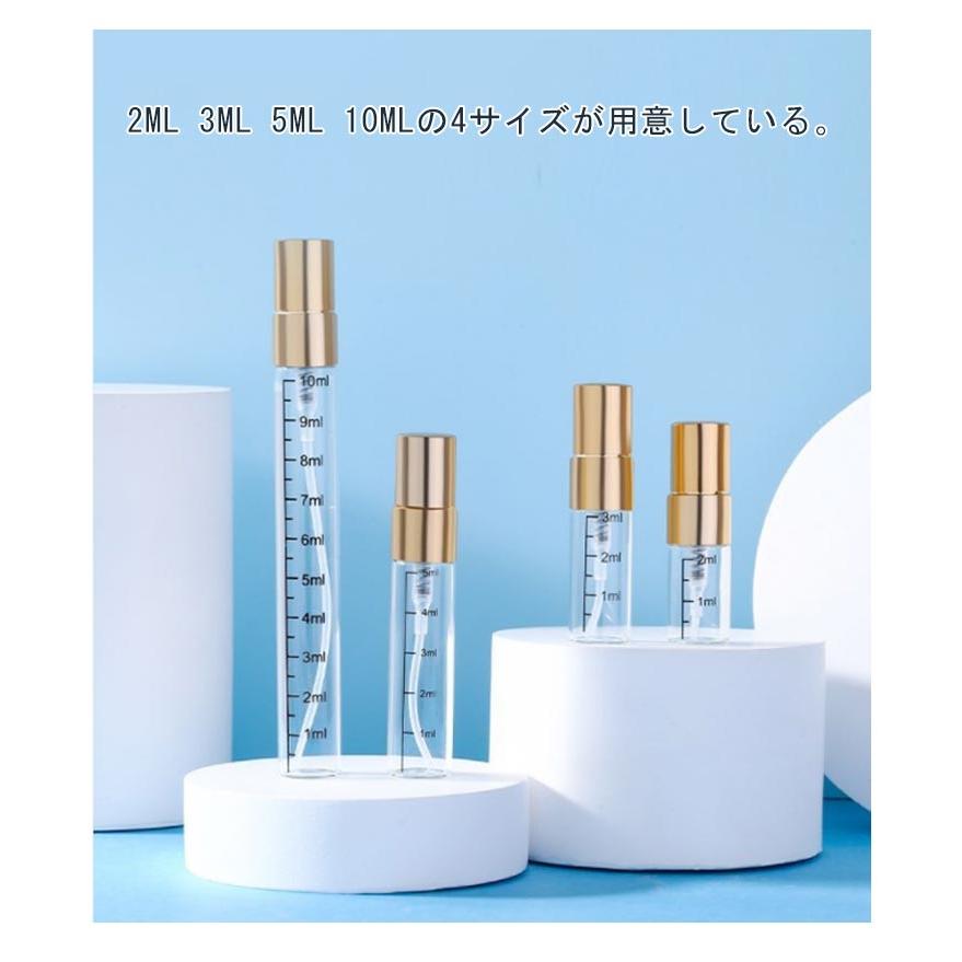 るい【新品未開封品】クリアネオ 詰め替え４つ　ボトル3本 5ml 香水ボトル 透明 スプレー 3ml 詰替容器 10ml 2ml 香水 ボトル