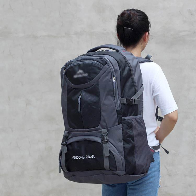 65L レディース 登山 防水 バッグ 大容量 通学 登山リュック 撥水 75L