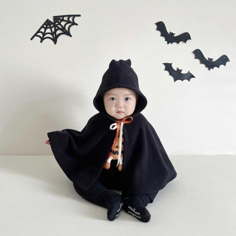 ハロウィン 衣装 コスプレ ポンチョ マント ベビー ベビー服 キッズ