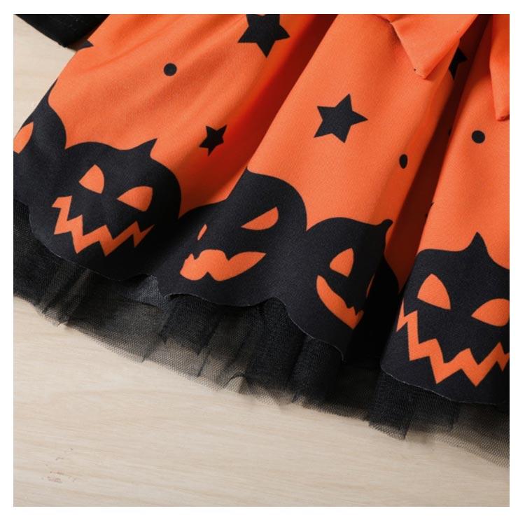 子供 オバケ 衣装 ハロウィン 仮装 女の子 長袖 ワンピース 服 おばけ