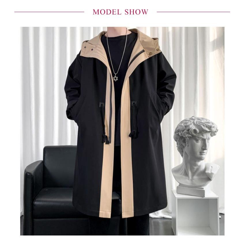 モッズコート メンズ フーデットコート フード付き ロングコート  