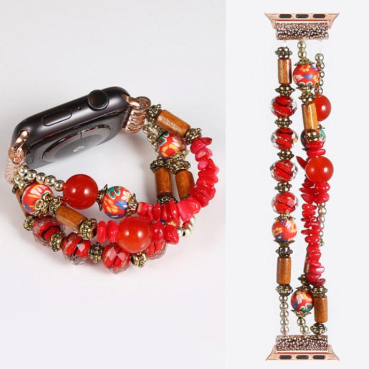 アップルウォッチ バンド ビーズ ブレスレット アップルウォッチ ベルト Apple watch ベルト レディース メンズ series 8 7 6 |  | 02