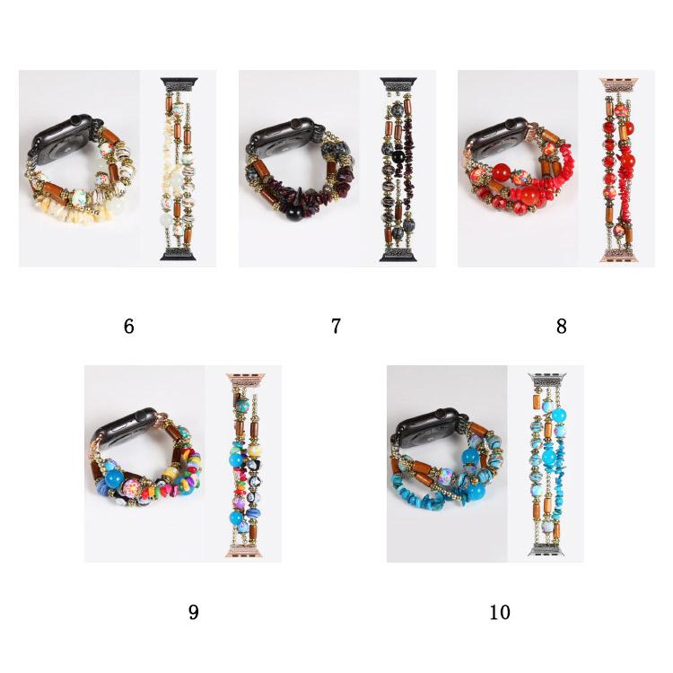 アップルウォッチ バンド ビーズ ブレスレット アップルウォッチ ベルト Apple watch ベルト レディース メンズ series 8 7 6 |  | 07