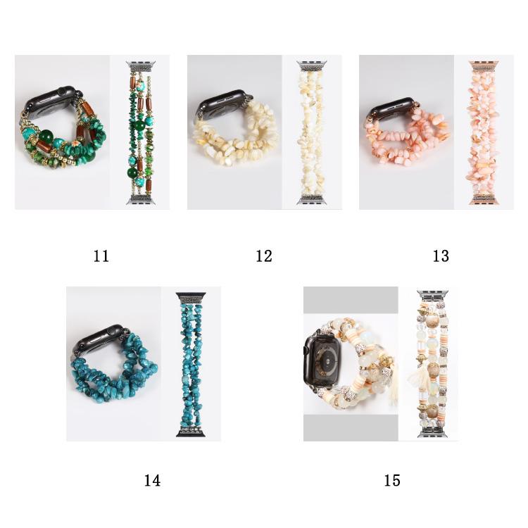 アップルウォッチ バンド ビーズ ブレスレット アップルウォッチ ベルト Apple watch ベルト レディース メンズ series 8 7 6 |  | 08