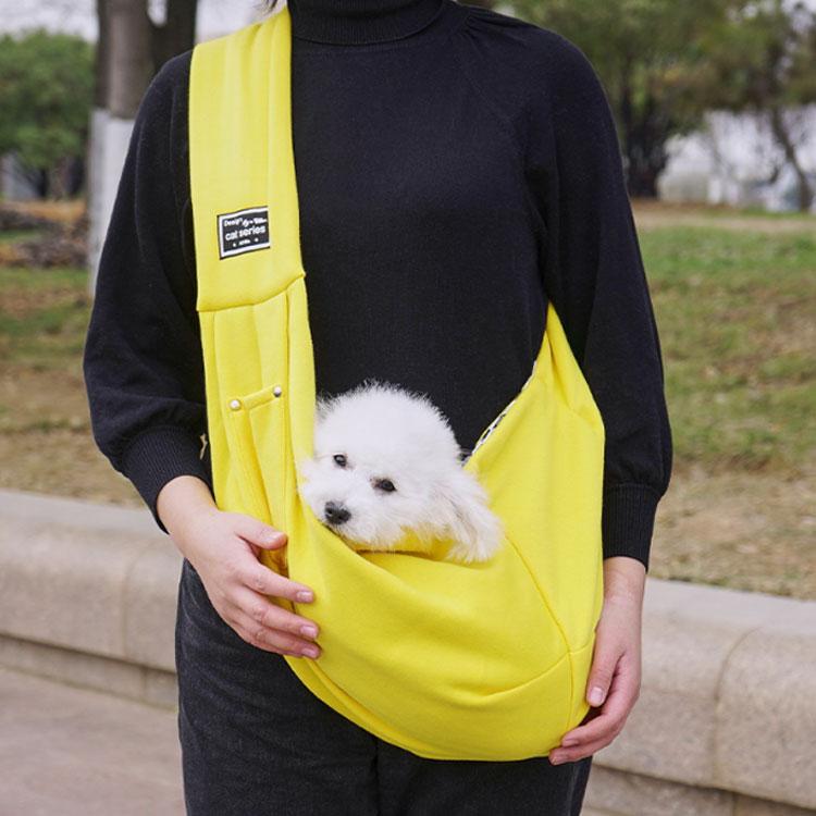 ドッグスリング 子犬 斜めがけキャリー 犬 キャリーバック 小型犬