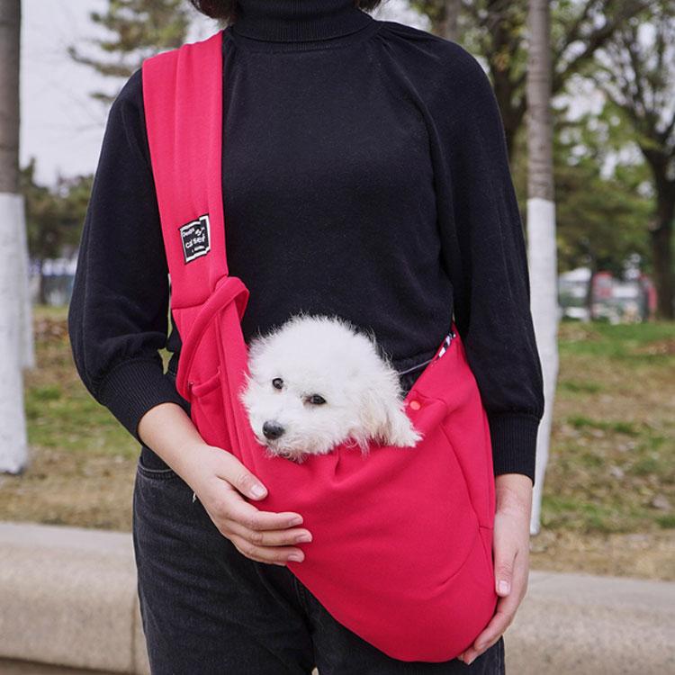 ドッグスリング 子犬 斜めがけキャリー 犬 キャリーバック 小型犬