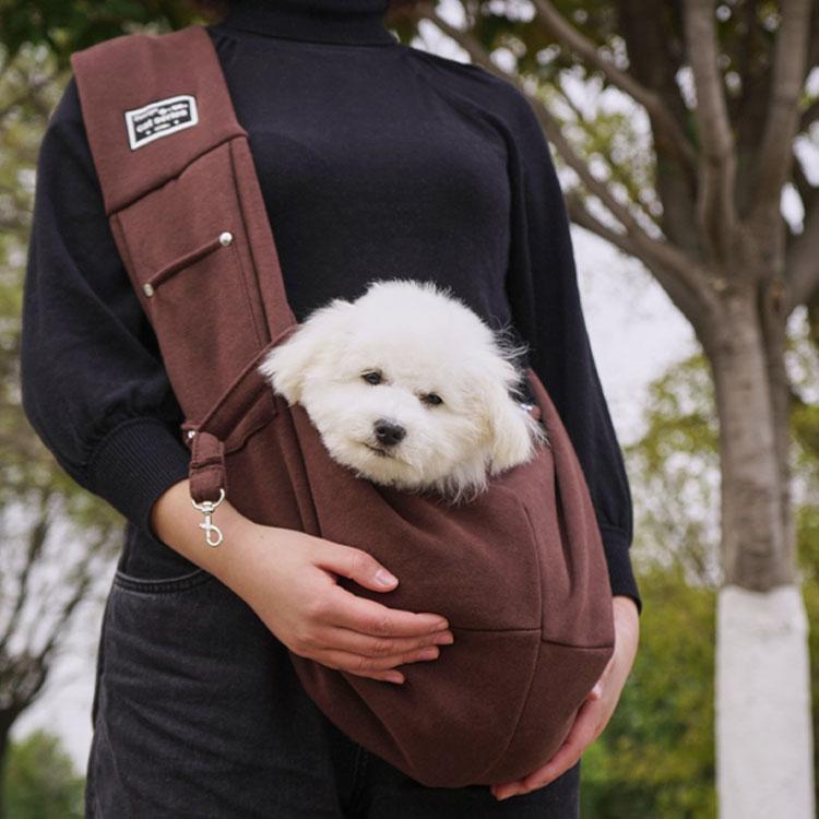 ドッグスリング 子犬 斜めがけキャリー 犬 キャリーバック 小型犬