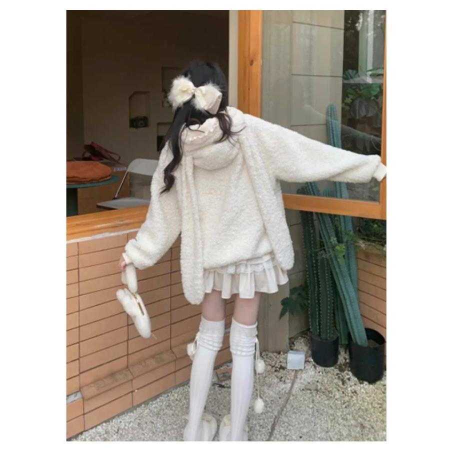 サブカル系 パーカーレディース 服 森ガール ゆったり 地雷系