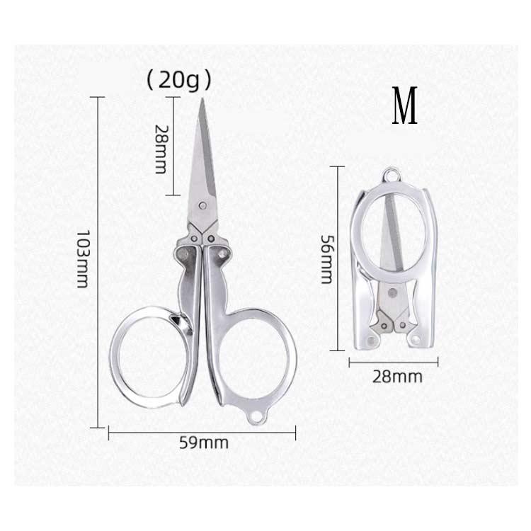 折りたたみ 軽量 2個セット トラベル はさみ ミニハサミ 携帯用