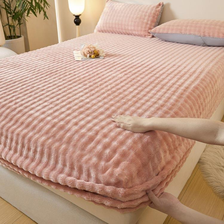 厚手 ふわふわ フェイクラビットファー シーツ もこもこ毛布 ベッド
