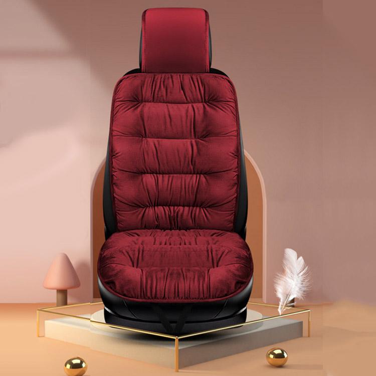 前座席用 モコモコ 運転席 車用 防寒 カーシートクッショ 中綿 助手席