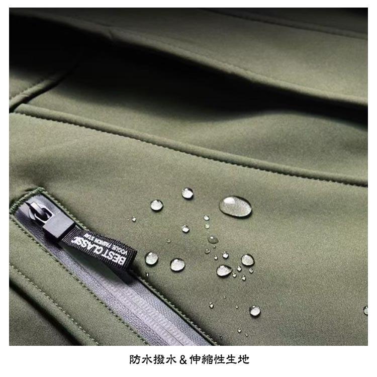 防寒 マウンテンパーカー 作業服 カーゴパンツ メンズ 上下セット