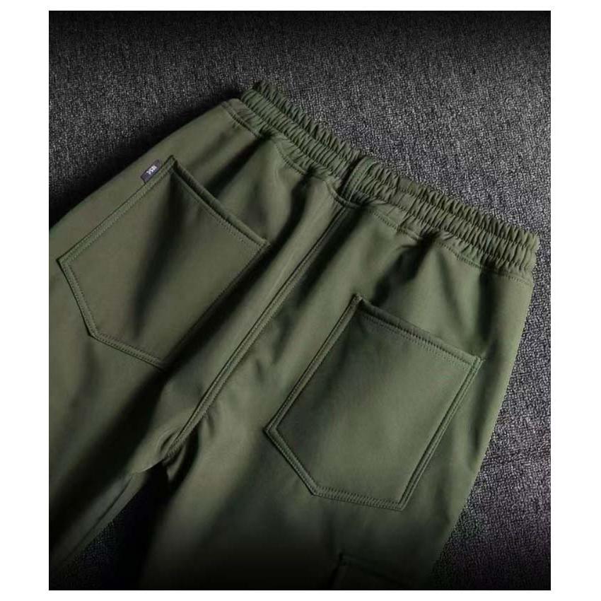 防寒 マウンテンパーカー 作業服 カーゴパンツ メンズ 上下セット
