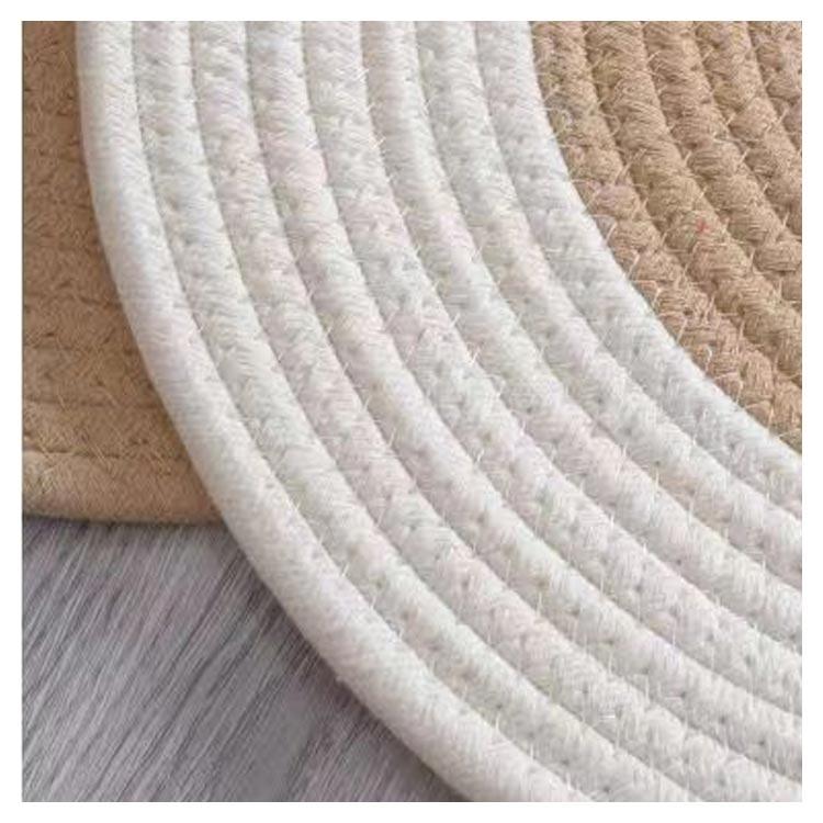 玄関マット ラグマット 楕円型 マット 68ｘ45cm おしゃれ 編み 室内 ドアマット 泥落としマット カーペット 西海岸風 インテリア シンプル |  | 17