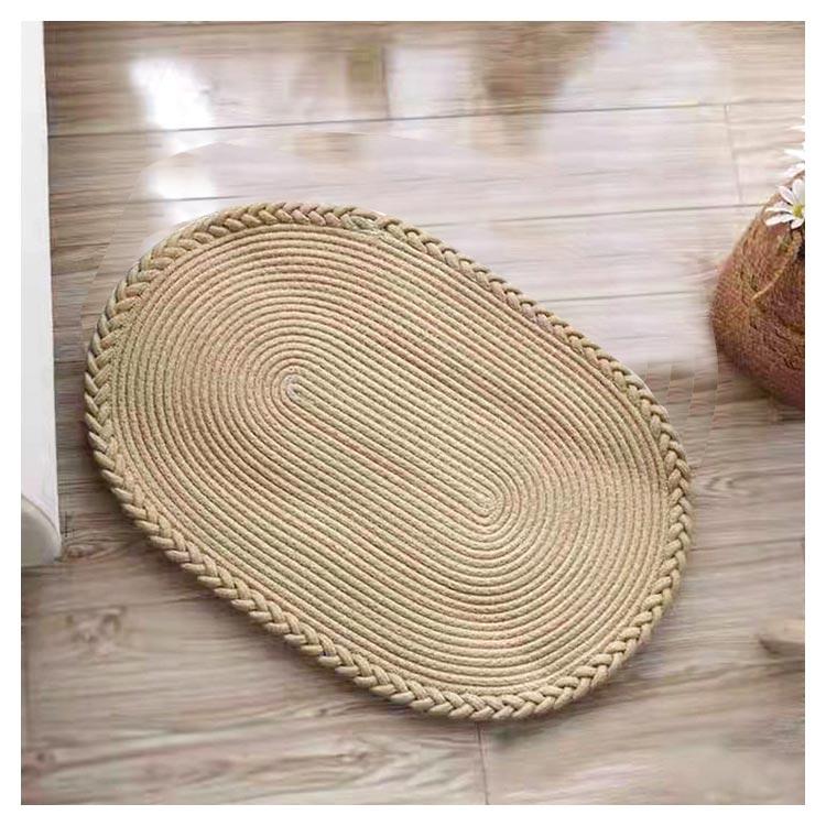 玄関マット ラグマット 楕円形 ドアマット 編みこみ カーペット ラグ 室内 屋内 泥落とし マット 玄関 マット 速乾 丸洗い 足ふきマット 家庭用 |  | 10