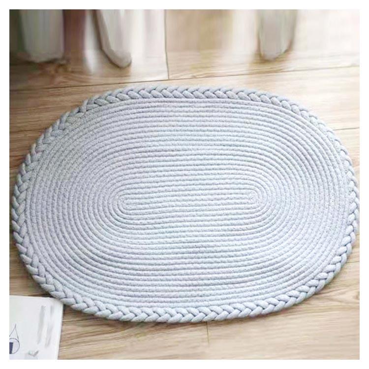 玄関マット ラグマット 楕円形 ドアマット 編みこみ カーペット ラグ 室内 屋内 泥落とし マット 玄関 マット 速乾 丸洗い 足ふきマット 家庭用 |  | 14