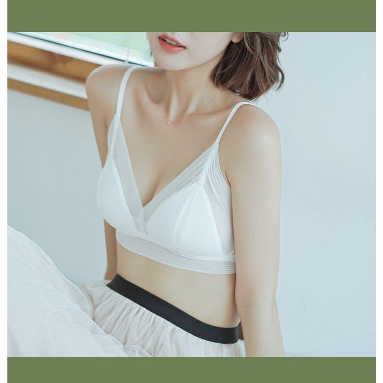 シルク100％カップ ブラ ノンワイヤーブラセット ブラジャー ショーツ