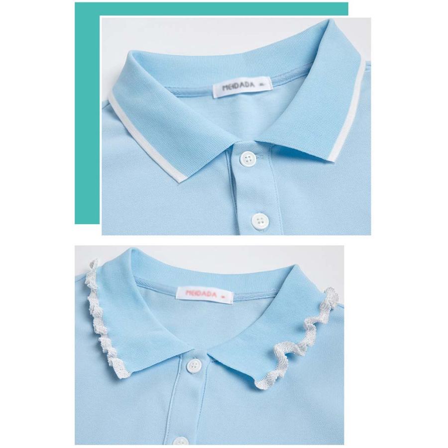 送料無料 親子 ペアルック ポロシャツ ワンピース 襟付き 半袖 リンクコーデ 親子ペア カップル 家族 お揃い tシャツ ママ パパ キッズ おそろ |  | 15