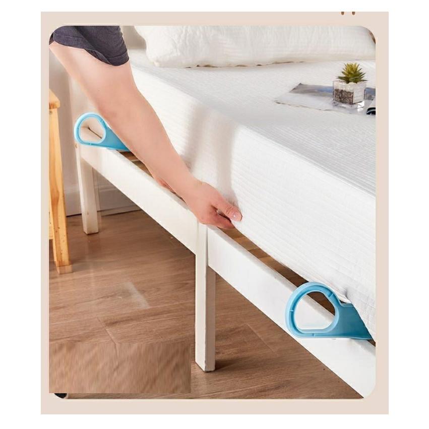 マットレスを上げる ベッドシーツ交換用 ボックスシーツ シーツ マットレスカバー 布団固定用 マットレス カバー シーツ ベッド シーツ 交換 気楽 |  | 10