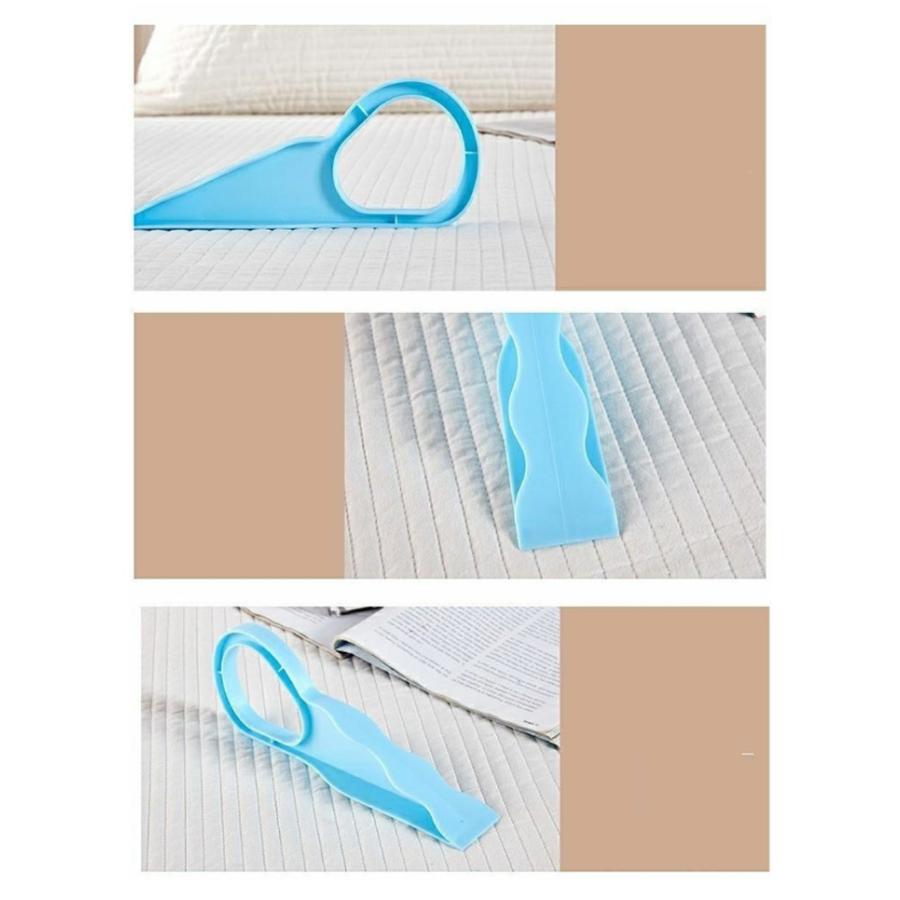 マットレスを上げる ベッドシーツ交換用 ボックスシーツ シーツ マットレスカバー 布団固定用 マットレス カバー シーツ ベッド シーツ 交換 気楽 |  | 12
