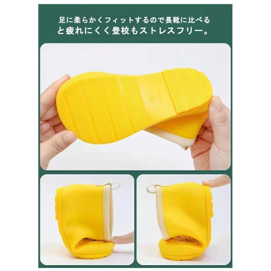 レインブーツ キッズ レインシューズ 雨靴 子供靴 長靴 ながぐつ ねこ アニマル 動物 猫 男の子 女の子 アウトドア キャンプ ショート丈 裏毛 |  | 11