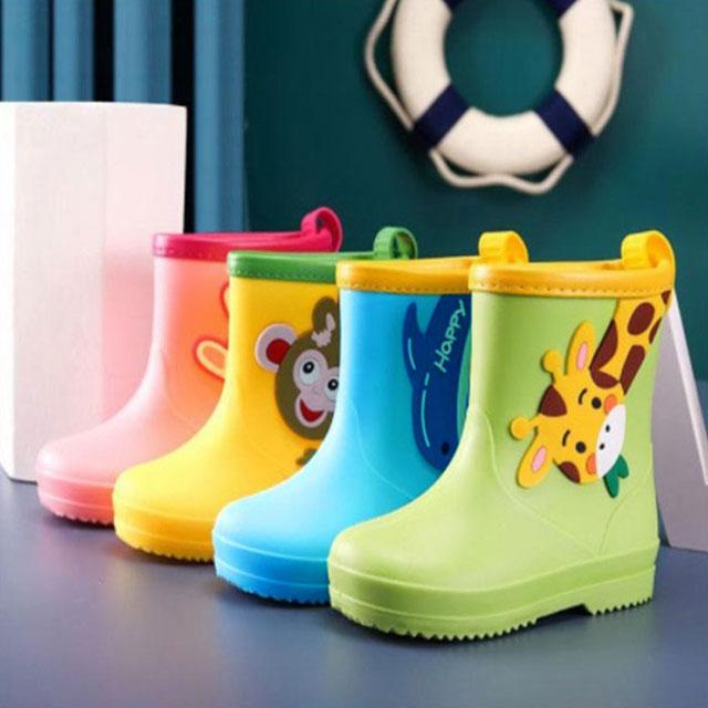 長靴 キッズ レインシューズ レインブーツ 雨靴 長靴 こども 子ども キッズ 子供用 靴 レイン シューズ 雨具 防水 防滑 裏毛取り外し アニマル |  | 01