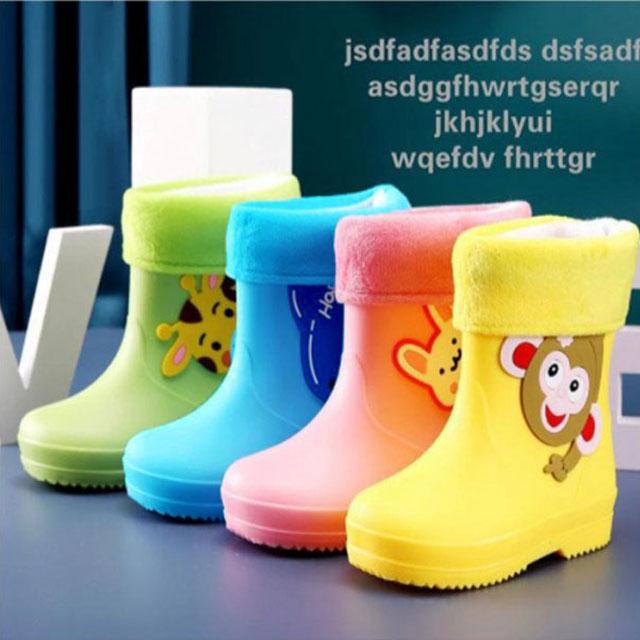 長靴 キッズ レインシューズ レインブーツ 雨靴 長靴 こども 子ども キッズ 子供用 靴 レイン シューズ 雨具 防水 防滑 裏毛取り外し アニマル |  | 03