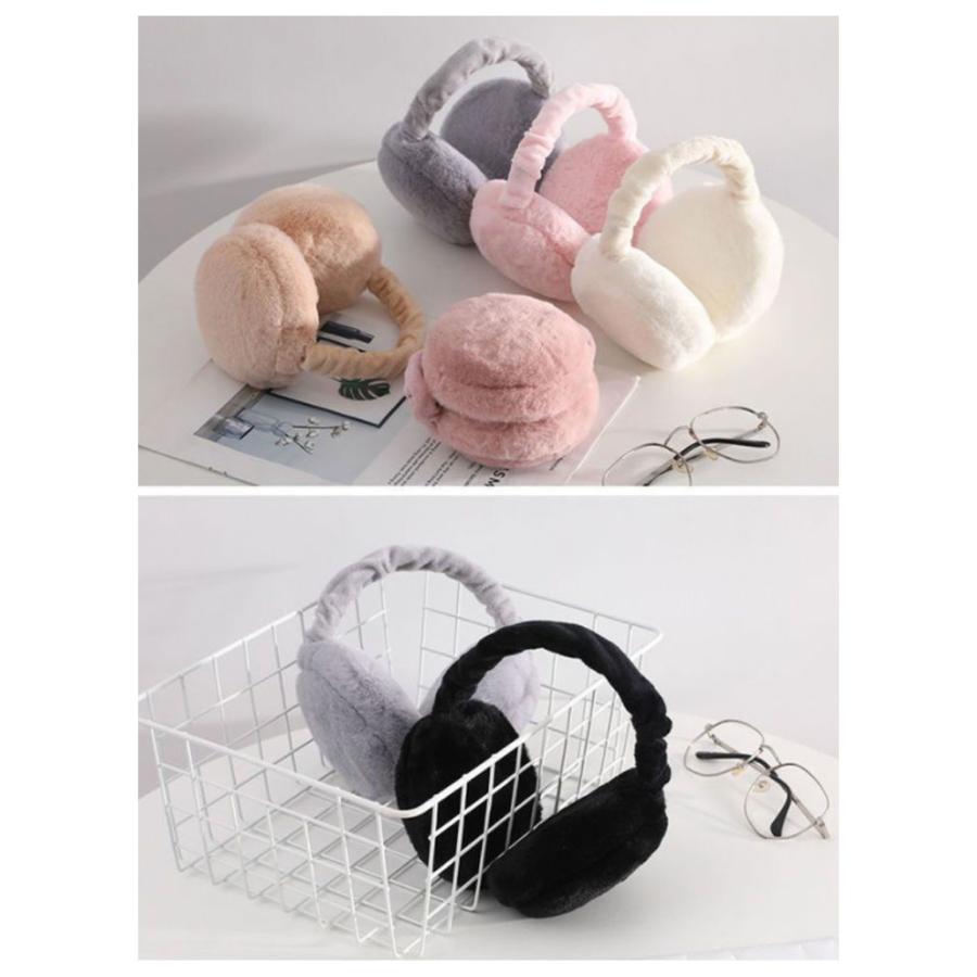耳当て 耳あて イヤーマフ 折り畳み コンパクト イヤーマフラー フェイクファー ふわふわ 防寒 レディース キッズ 子供 こども ジュニア ファー |  | 14