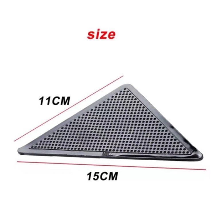 【送料無料】4枚セット スベリ止め カーペット マット 絨毯 ラグ すべり止めシート 三角シート パッド テープ 転倒防止 ズレない 滑り防止 固定用 |  | 09