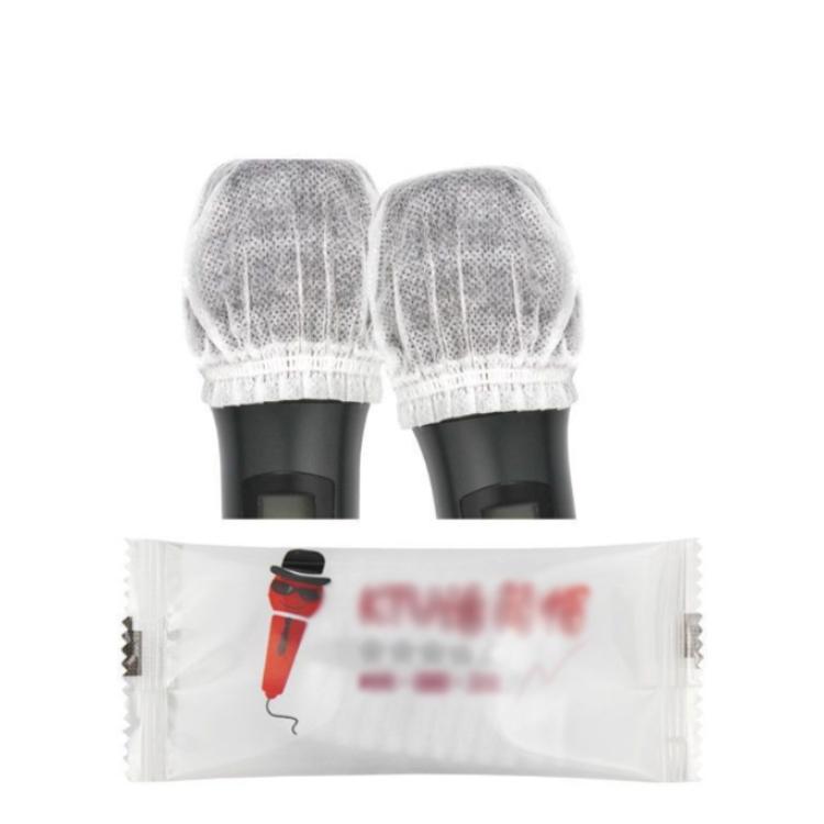 【送料無料】マイクカバー 使い捨て マイク カバー カラオケ 不織布 100個セット マイクロフォン カバー 雑音防止 衛生的 使い捨て 抗菌 飛沫防 |  | 02