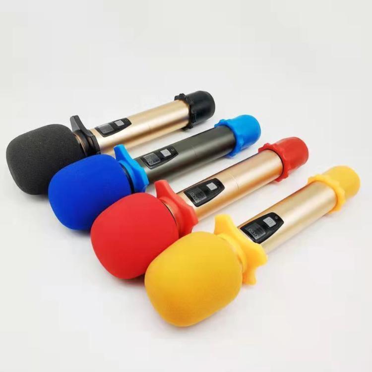 【送料無料】マイクカバー マイクスポンジ 滑り止めカバー 3点セット マイク風防 カラオケ 雑音防止 落下防止 マイクカバー カラオケマイク マイクガ |  | 02