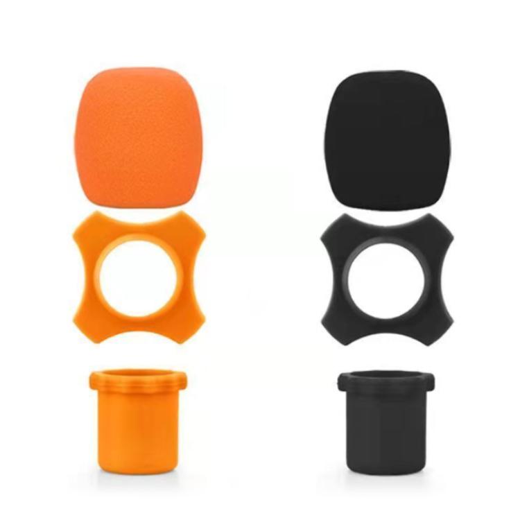 【送料無料】マイクカバー マイクスポンジ 滑り止めカバー 3点セット マイク風防 カラオケ 雑音防止 落下防止 マイクカバー カラオケマイク マイクガ |  | 03