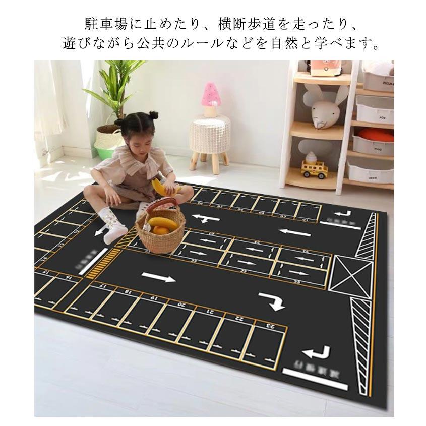 ミニカー 道路 線路 プレイシート プレイマット 道路シート