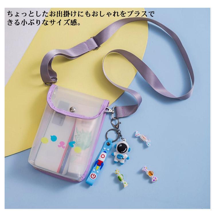 送料無料】スマホショルダー スマホポーチ レディース おしゃれ PVC
