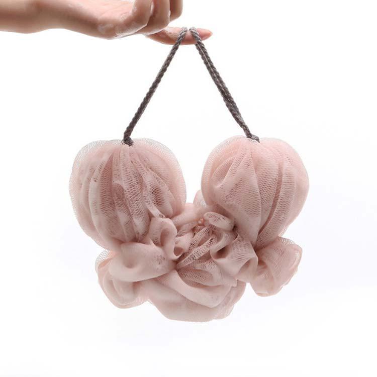 泡立てネット ボディースポンジ シャワー用 細かいネット シャボン