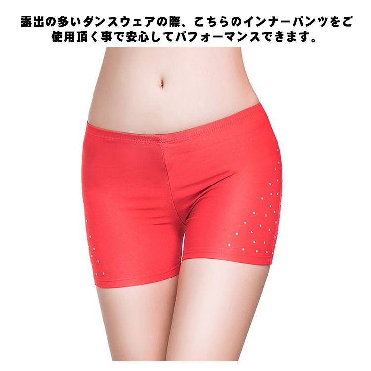 【新品】ベリーダンス★和風柄レッド★赤★インナーパンツ付 新品】ベリーダンス☆和風柄レッド☆赤☆インナーパンツ付