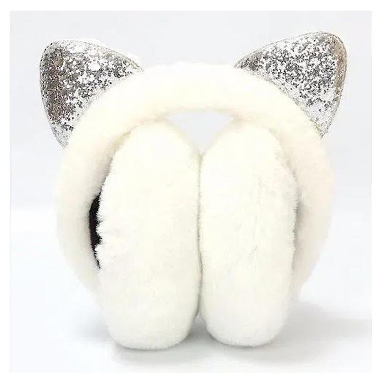 イヤーマフ 耳付き 女の子 キッズ 耳あて スパンコール 子供用イヤーマフ 寒さ対策 防寒 ボア ジュニア 小学生 幼稚園 アウトドア 通学 通園 冬 |  | 13