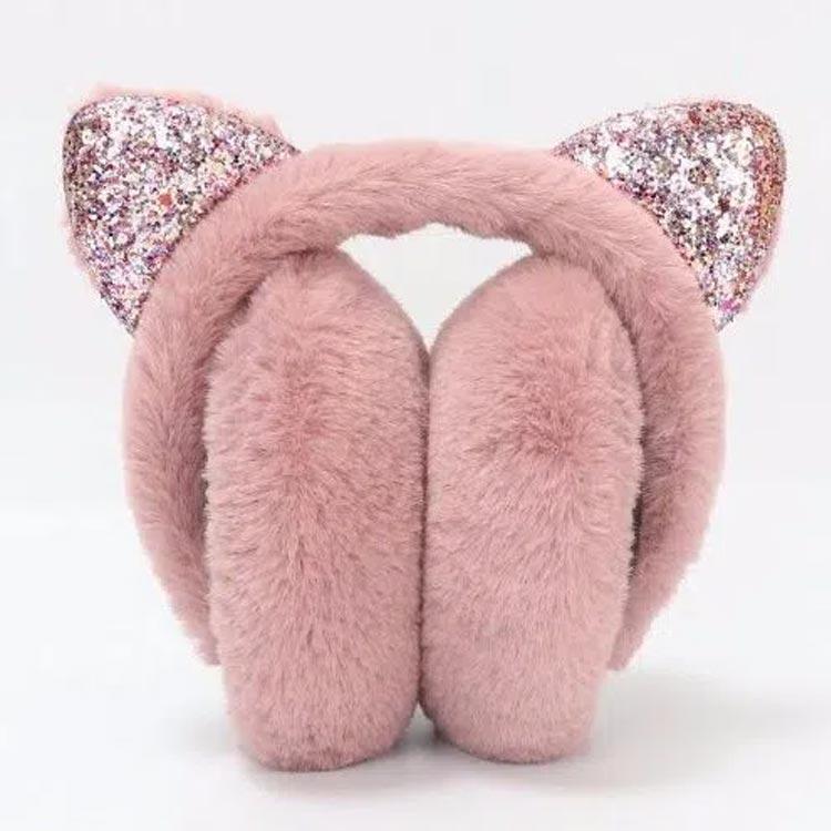 イヤーマフ 耳付き 女の子 キッズ 耳あて スパンコール 子供用イヤーマフ 寒さ対策 防寒 ボア ジュニア 小学生 幼稚園 アウトドア 通学 通園 冬 |  | 01