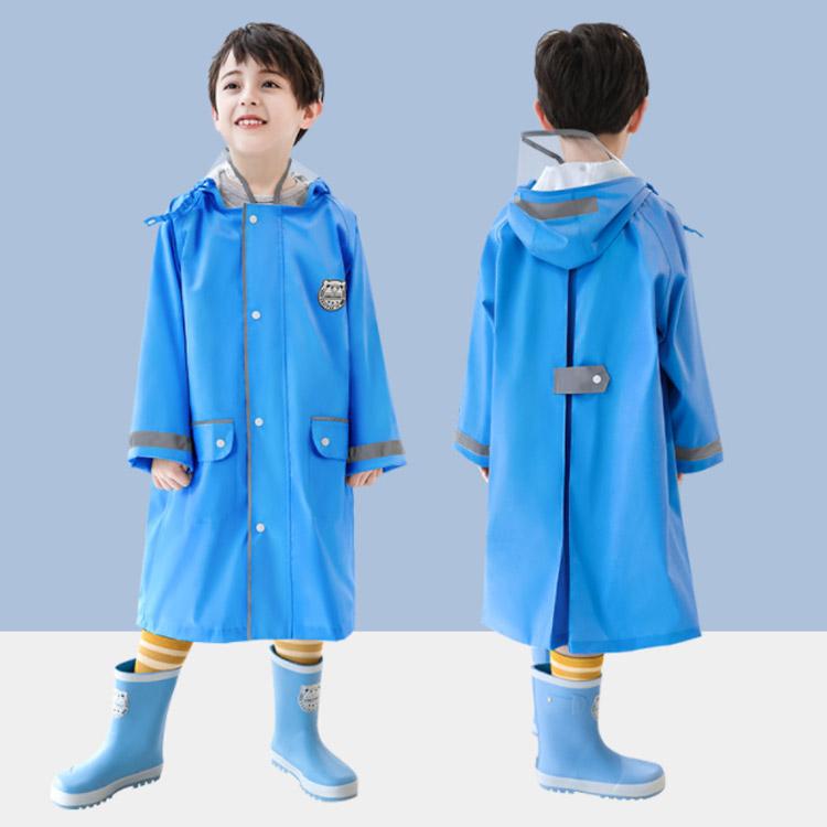 レインコート キッズ ランドセル対応 レインウェア ポケット付き フード付き 女の子 男の子 小学生 雨具 雨合羽 カッパ 梅雨 通園 通学 全6色 |  | 01