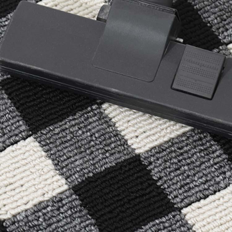 玄関マット 50×80cm チェック柄 室内 屋内 北欧テイスト 滑り止め 滑りにくい ポリプロピレン糸 モダンデザイン 洗濯機洗いOK 洗える シン |  | 04