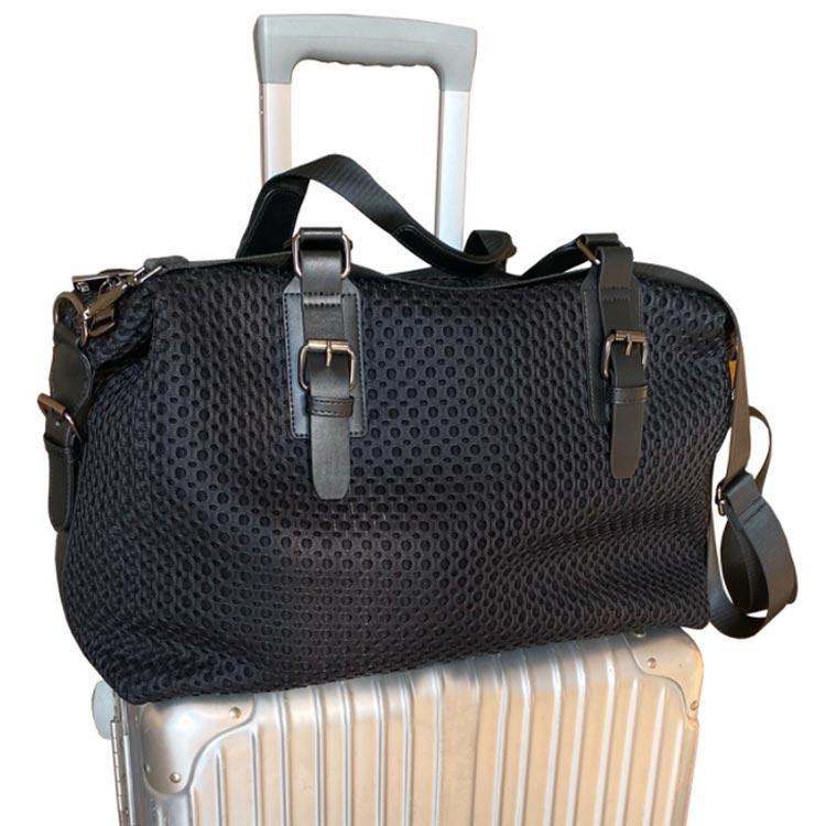 ボストンバッグ レディース メッシュボストンバッグ 2way ショルダー