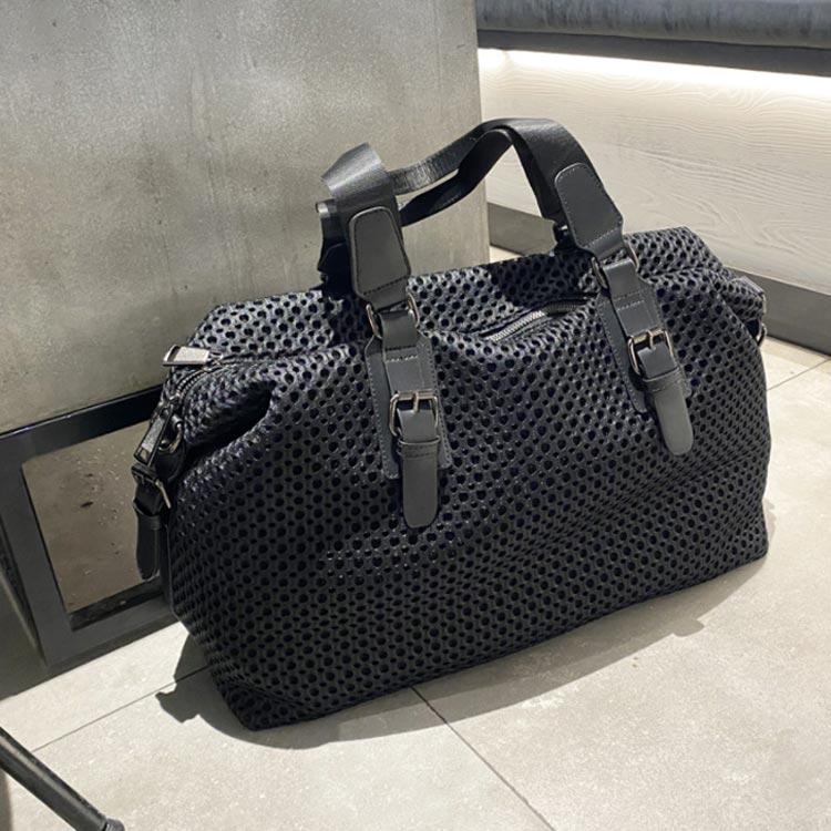 ボストンバッグ レディース メッシュボストンバッグ 2way ショルダー