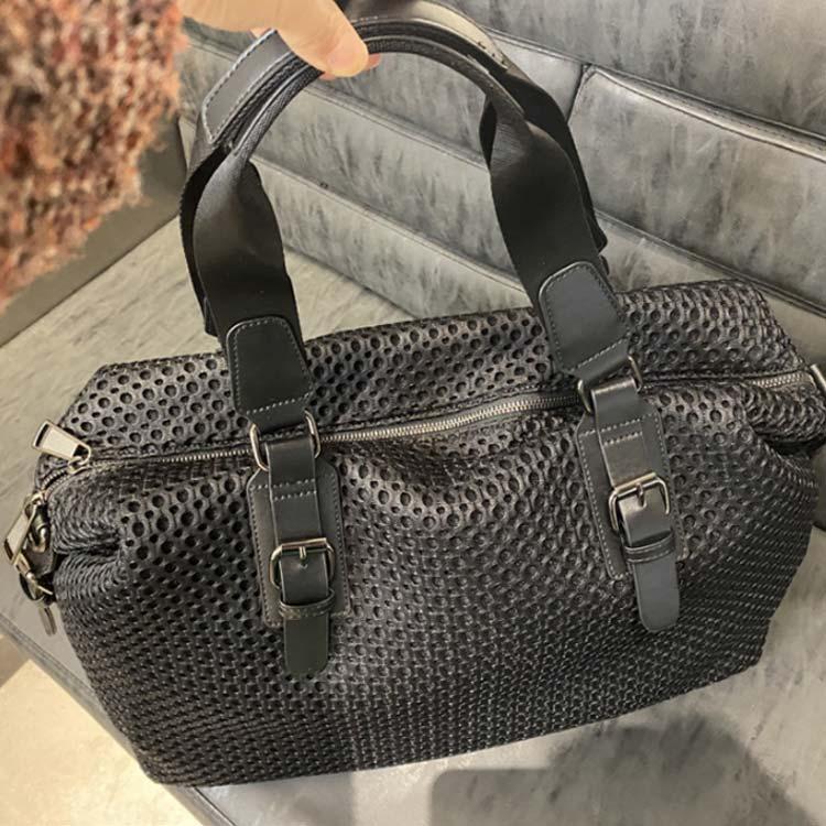 ボストンバッグ レディース メッシュボストンバッグ 2way ショルダー 