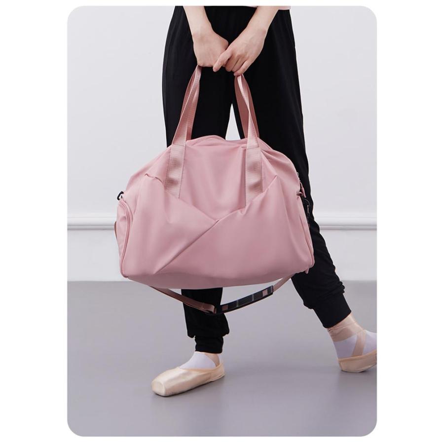 バレエレッスンバッグ 大容量 ブラック　衣装バッグ 楽天市場】ボストンバッグ 大容量（バレエ｜体操・ダンス