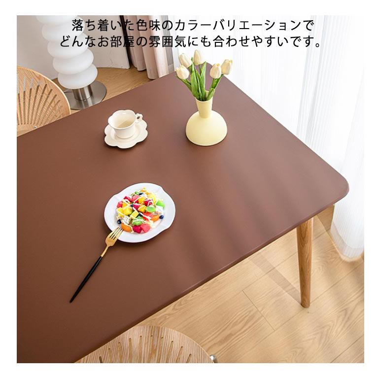 テーブルカバー テーブルクロス PU素材 全周ゴム ダイニングテーブル