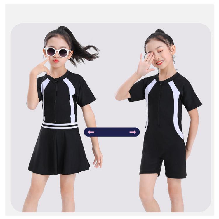 スクール水着 女の子 キッズ 水着 ワンピース セパレート オールインワン 女子 ガールズ ストレッチ 伸縮 速乾 スイムウェア 女児 幼稚園 小学生 |  | 12